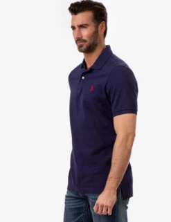 U.S. Polo Assn. SOLID PIQUE SMALL LOGO POLO SHIRT -Modern Wear Shop 11601588 CLNV 10252