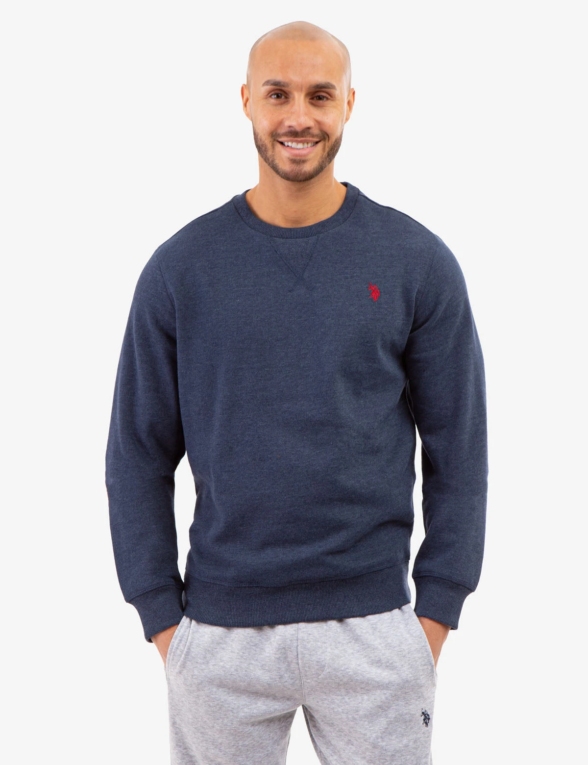 U.S. Polo Assn. SOLID CREW NECK SWEATSHIRT 6 U.S. Polo Assn. SOLID CREW NECK SWEATSHIRT - Image 4