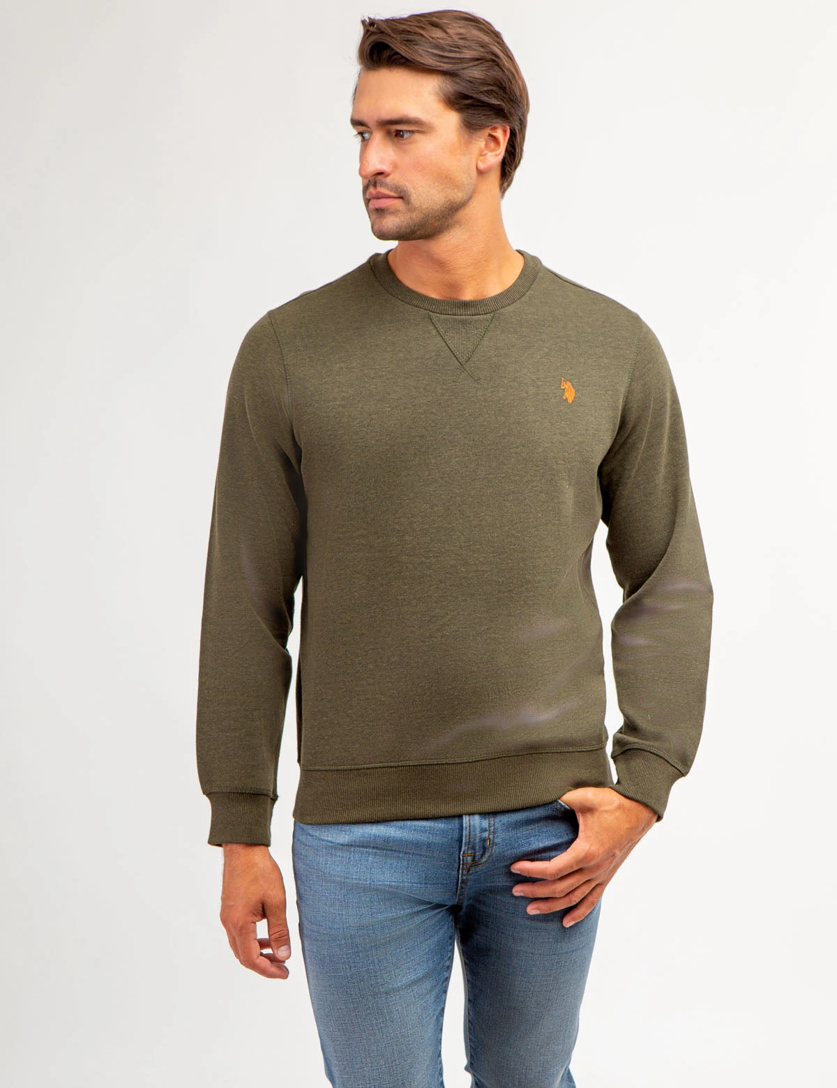 U.S. Polo Assn. SOLID CREW NECK SWEATSHIRT 9 U.S. Polo Assn. SOLID CREW NECK SWEATSHIRT - Image 7