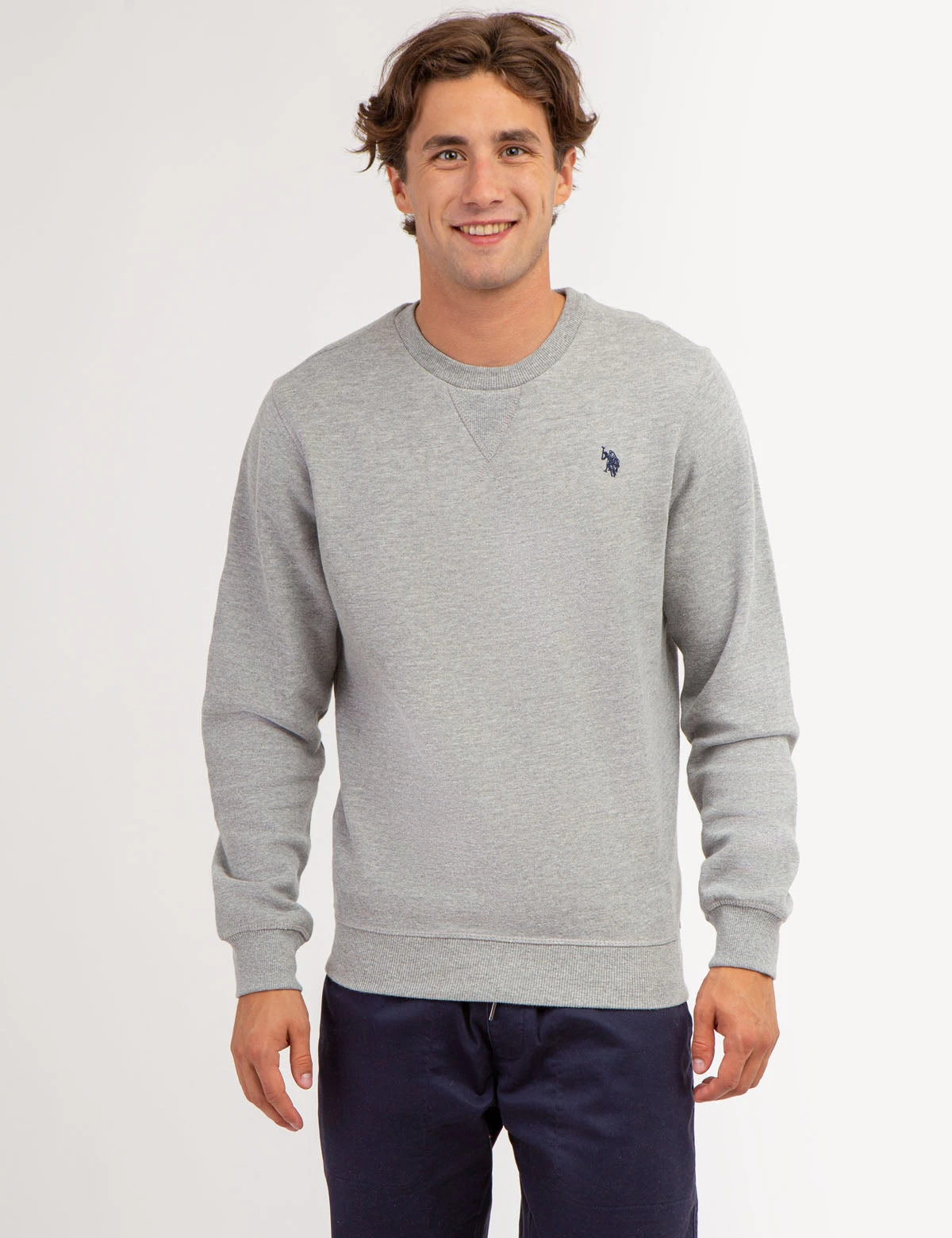 U.S. Polo Assn. SOLID CREW NECK SWEATSHIRT 21 U.S. Polo Assn. SOLID CREW NECK SWEATSHIRT - Image 19