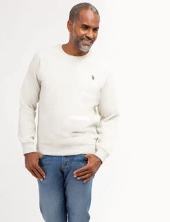 U.S. Polo Assn. SOLID CREW NECK SWEATSHIRT