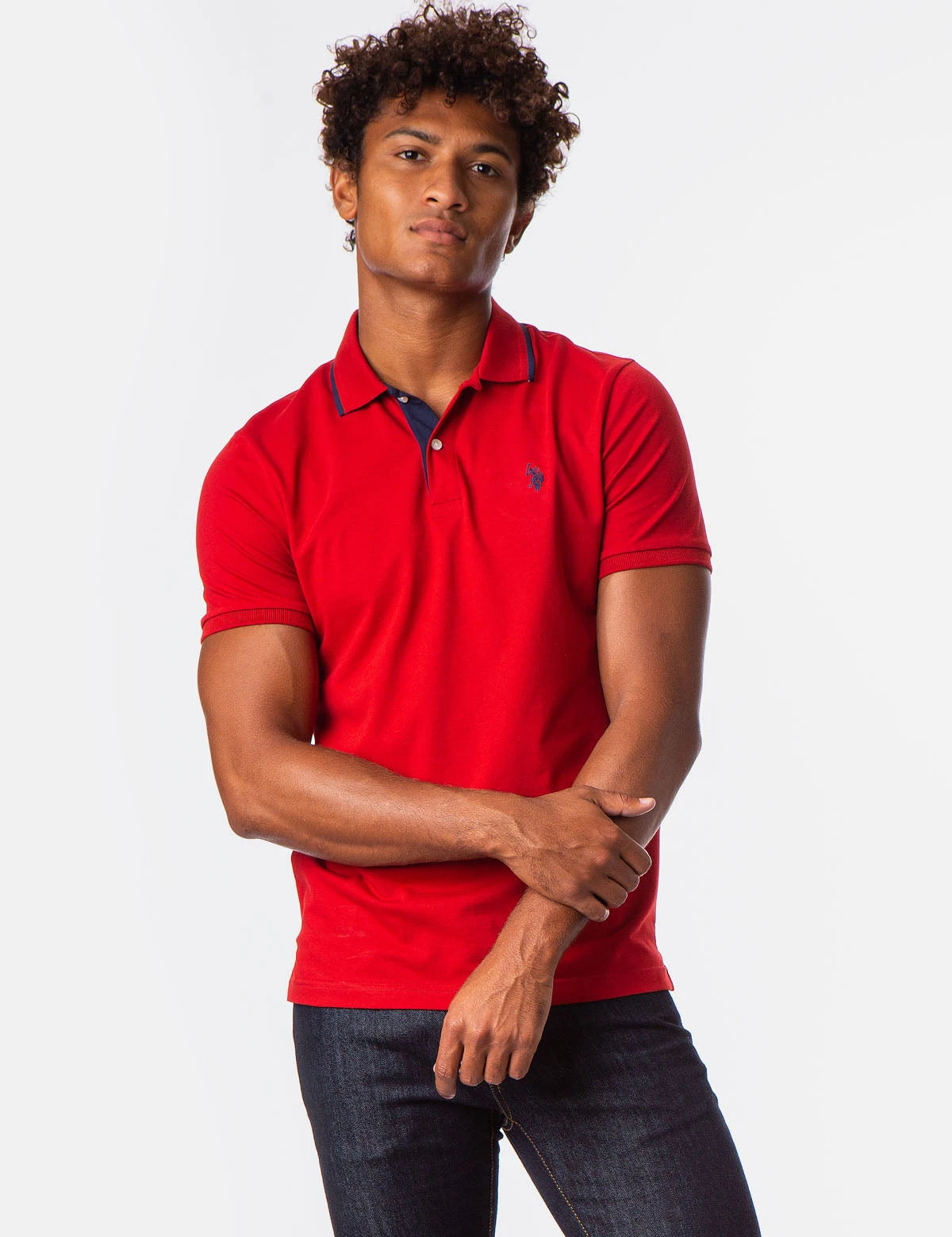 U.S. Polo Assn. SLIM FIT STRETCH SOLID PIQUE POLO SHIRT 13 U.S. Polo Assn. SLIM FIT STRETCH SOLID PIQUE POLO SHIRT - Image 11