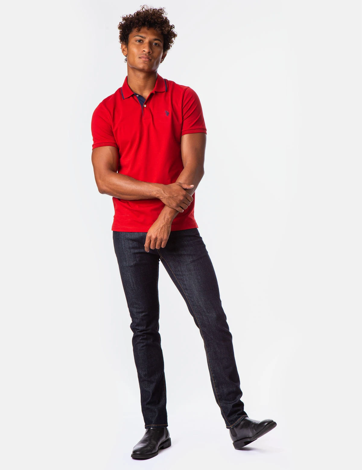 U.S. Polo Assn. SLIM FIT STRETCH SOLID PIQUE POLO SHIRT 14 U.S. Polo Assn. SLIM FIT STRETCH SOLID PIQUE POLO SHIRT - Image 12