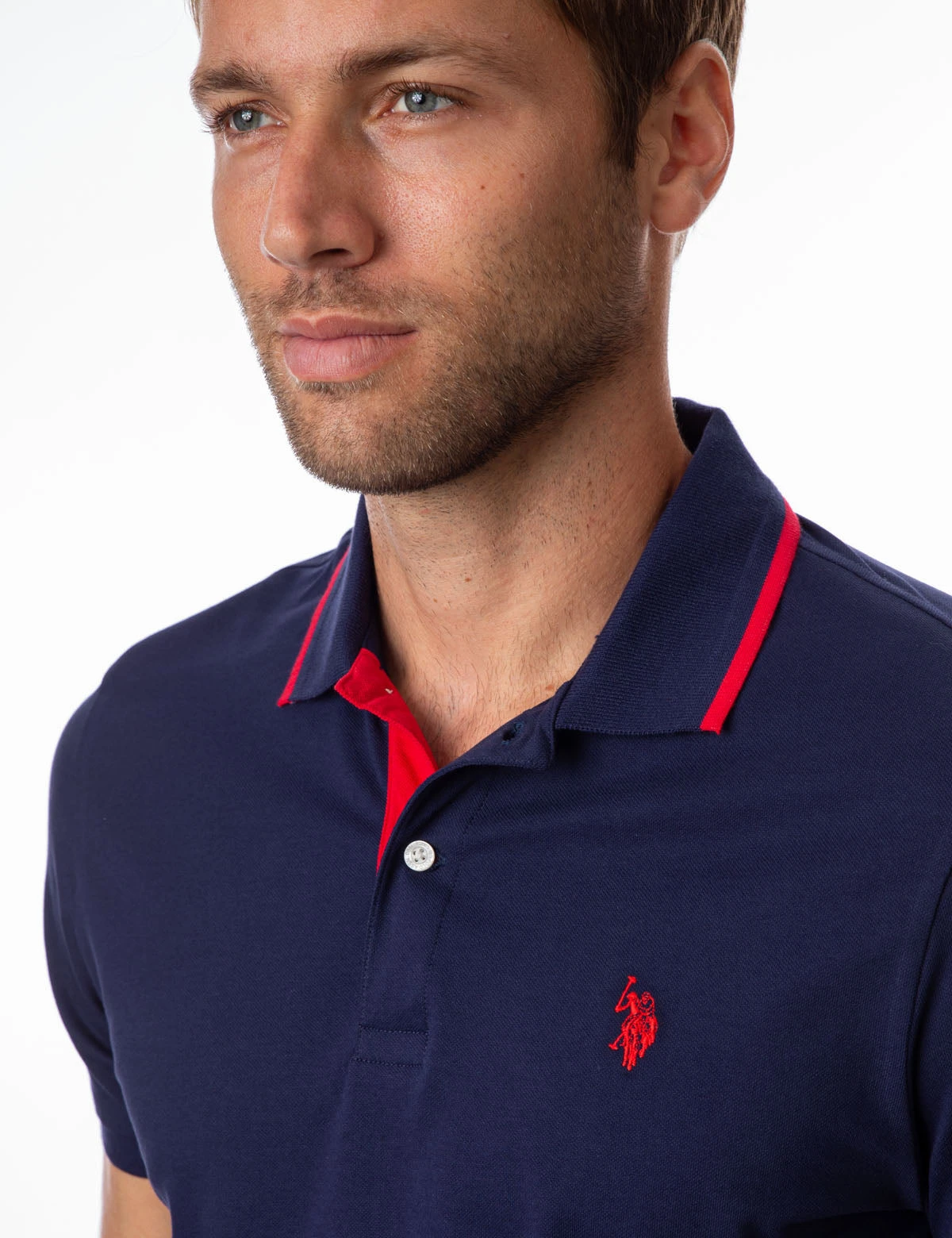 U.S. Polo Assn. SLIM FIT STRETCH SOLID PIQUE POLO SHIRT 7 U.S. Polo Assn. SLIM FIT STRETCH SOLID PIQUE POLO SHIRT - Image 5