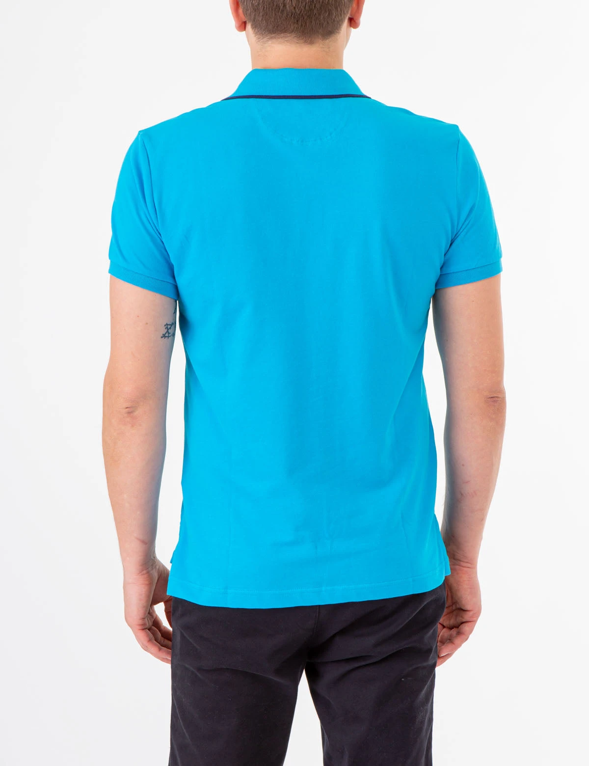 U.S. Polo Assn. SLIM FIT STRETCH PIQUE SOLID POLO SHIRT 10 U.S. Polo Assn. SLIM FIT STRETCH PIQUE SOLID POLO SHIRT - Image 8