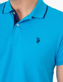 U.S. Polo Assn. SLIM FIT STRETCH PIQUE SOLID POLO SHIRT 27 U.S. Polo Assn. SLIM FIT STRETCH PIQUE SOLID POLO SHIRT -Modern Wear Shop 118716EE DTWB 74126