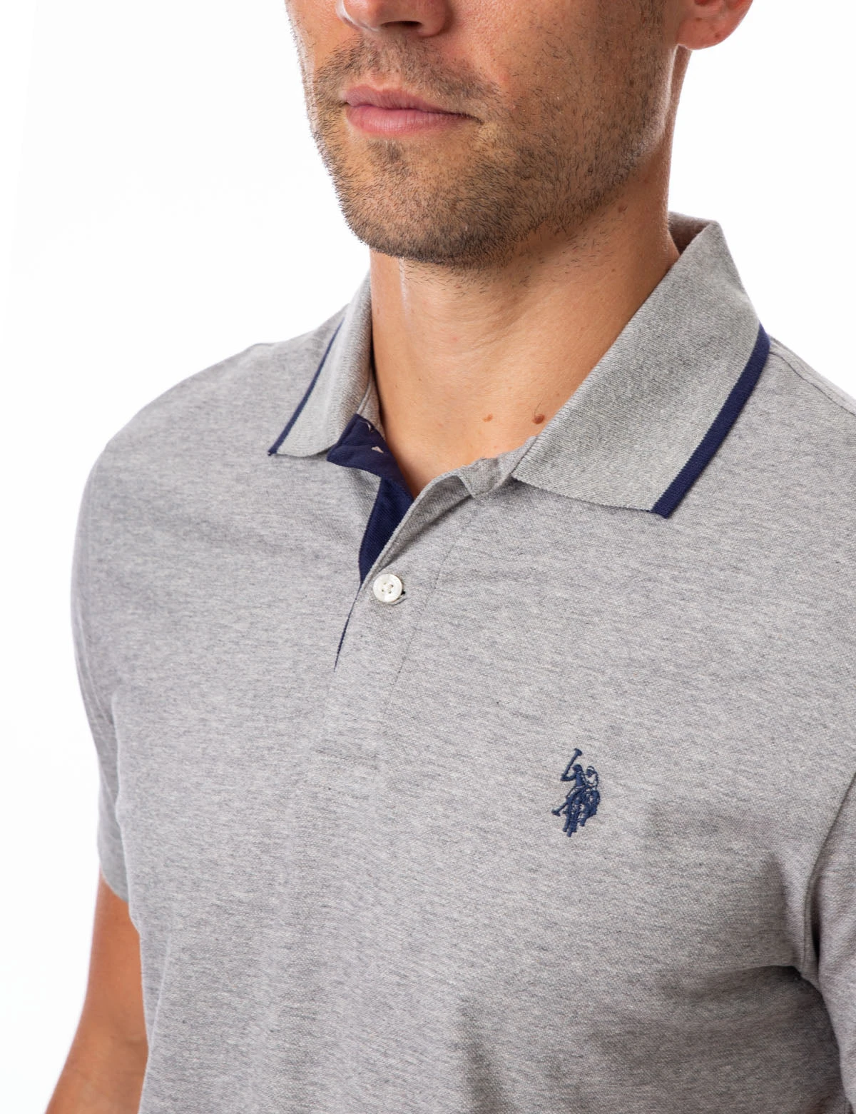 U.S. Polo Assn. SLIM FIT STRETCH SOLID PIQUE POLO SHIRT 20 U.S. Polo Assn. SLIM FIT STRETCH SOLID PIQUE POLO SHIRT - Image 18