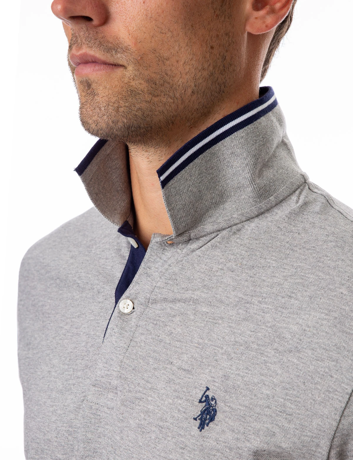 U.S. Polo Assn. SLIM FIT STRETCH SOLID PIQUE POLO SHIRT 21 U.S. Polo Assn. SLIM FIT STRETCH SOLID PIQUE POLO SHIRT - Image 19