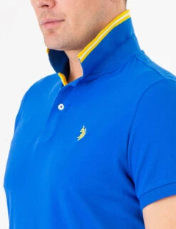 U.S. Polo Assn. SLIM FIT STRETCH PIQUE SOLID POLO SHIRT 31 U.S. Polo Assn. SLIM FIT STRETCH PIQUE SOLID POLO SHIRT -Modern Wear Shop 118716EE LAPB 74192