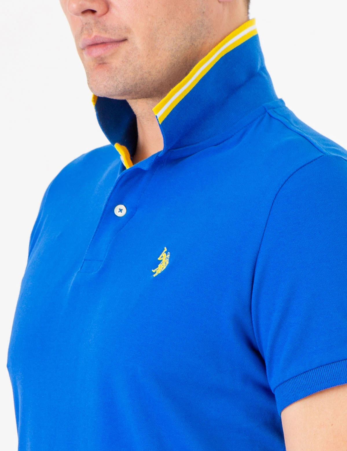 U.S. Polo Assn. SLIM FIT STRETCH PIQUE SOLID POLO SHIRT 12 U.S. Polo Assn. SLIM FIT STRETCH PIQUE SOLID POLO SHIRT - Image 10