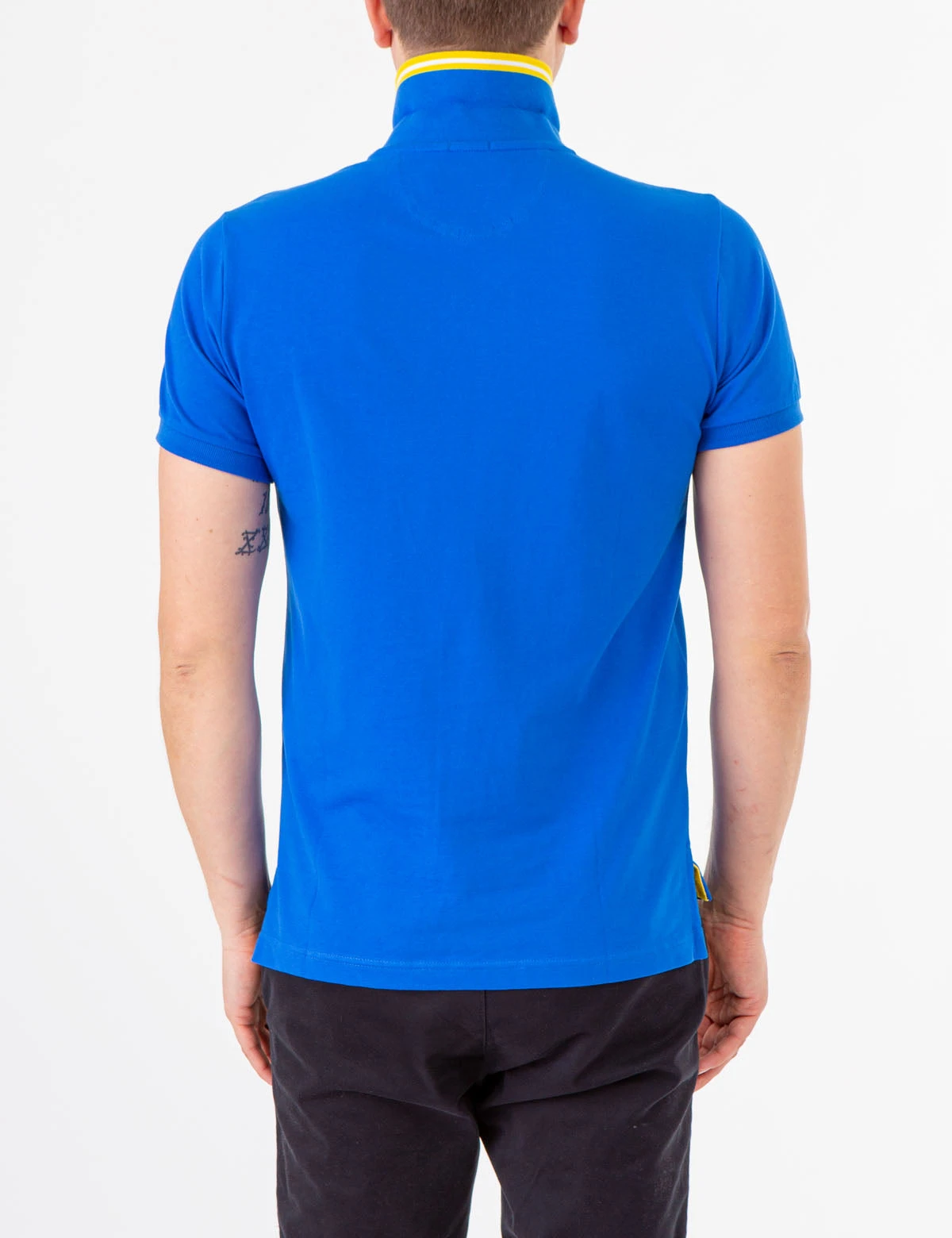 U.S. Polo Assn. SLIM FIT STRETCH PIQUE SOLID POLO SHIRT 14 U.S. Polo Assn. SLIM FIT STRETCH PIQUE SOLID POLO SHIRT - Image 12