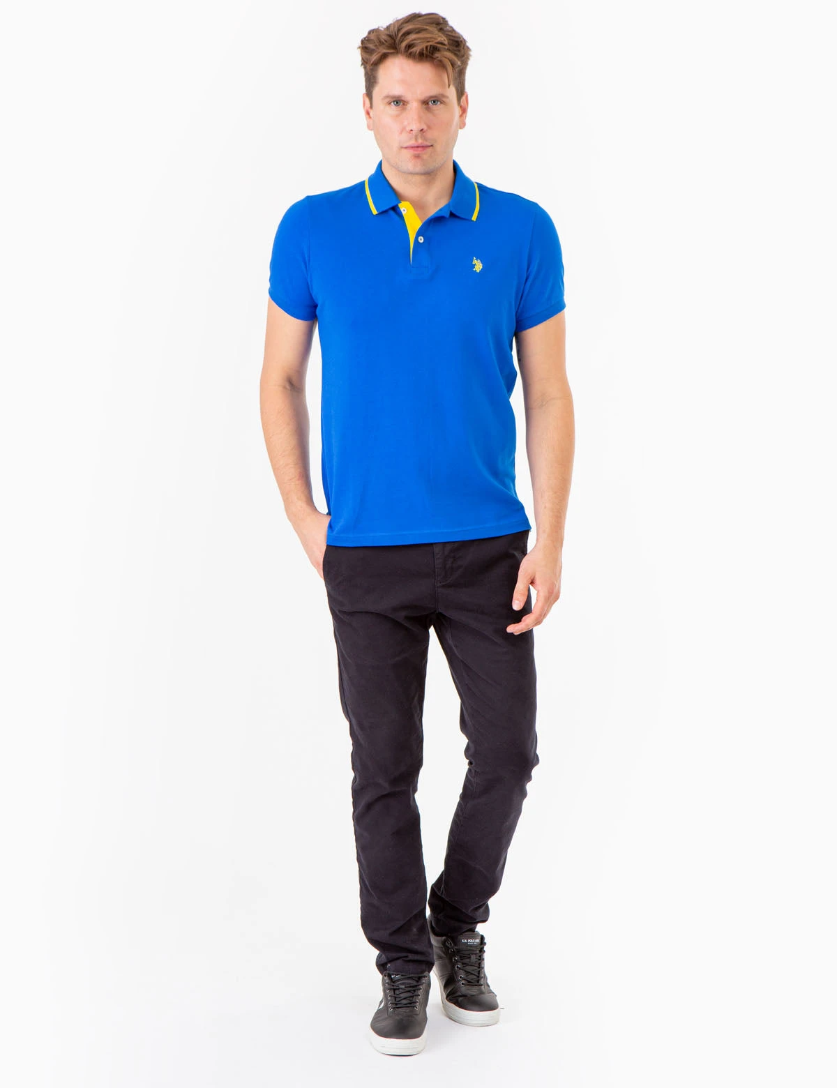 U.S. Polo Assn. SLIM FIT STRETCH PIQUE SOLID POLO SHIRT 13 U.S. Polo Assn. SLIM FIT STRETCH PIQUE SOLID POLO SHIRT - Image 11
