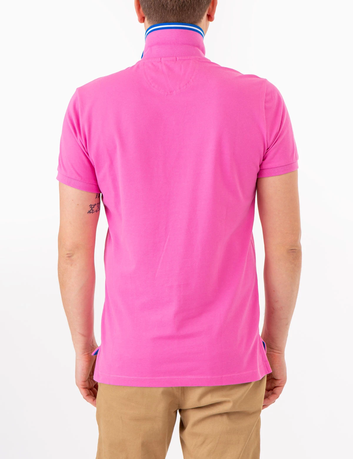 U.S. Polo Assn. SLIM FIT STRETCH PIQUE SOLID POLO SHIRT 18 U.S. Polo Assn. SLIM FIT STRETCH PIQUE SOLID POLO SHIRT - Image 16