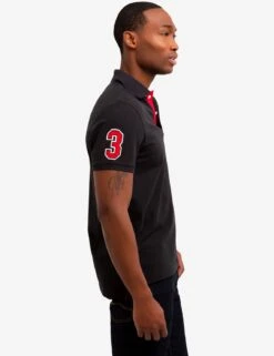 U.S. Polo Assn. SLIM FIT STRETCH SOLID POLO SHIRT -Modern Wear Shop 118717EE BLCK 2 1f674e84 802c 4d76 aebe 2531a3bcae55