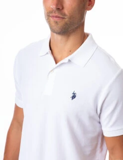 U.S. Polo Assn. ULTIMATE PIQUE SOLID POLO SHIRT -Modern Wear Shop 11879929 WHIT 5029