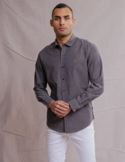 U.S. Polo Assn. WHITE LABEL STRETCH CHAMBRAY SHIRT