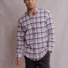 U.S. Polo Assn. WHITE LABEL RECYCLED PLAID SHIRT -Modern Wear Shop 11A528XK WHWN 1416