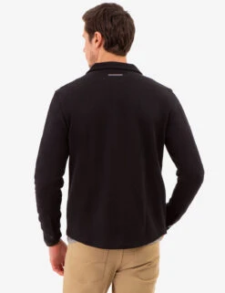 U.S. Polo Assn. WHITE LABEL FRENCH TERRY SHACKET -Modern Wear Shop 11A5398U BLCK 82046