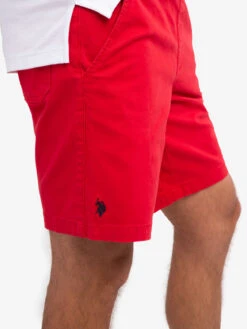 U.S. Polo Assn. STRETCH TWILL JOGGER SHORTS 26 U.S. Polo Assn. STRETCH TWILL JOGGER SHORTS -Modern Wear Shop 11A567EA ERED 57998