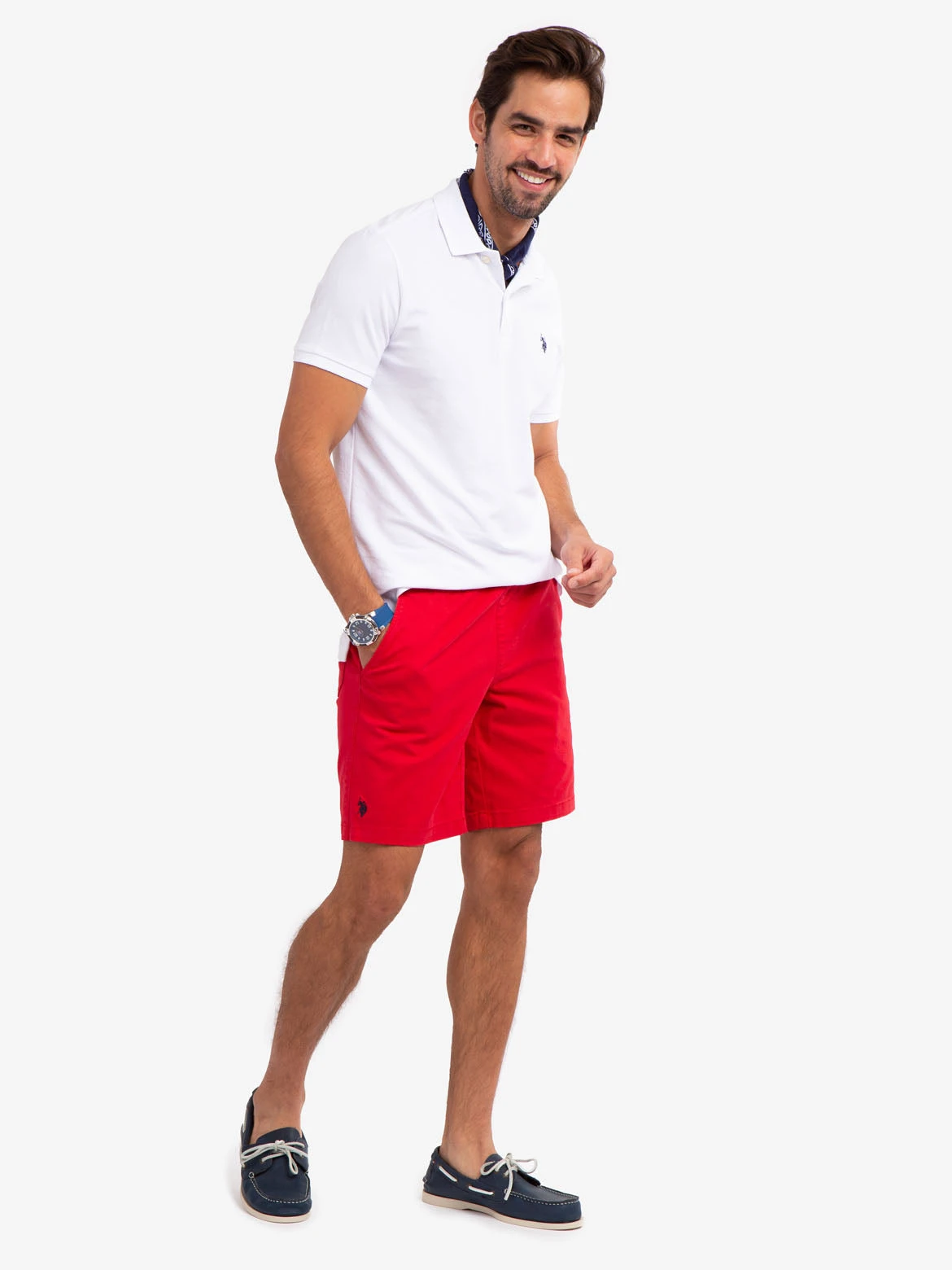 U.S. Polo Assn. STRETCH TWILL JOGGER SHORTS 4 U.S. Polo Assn. STRETCH TWILL JOGGER SHORTS - Image 2