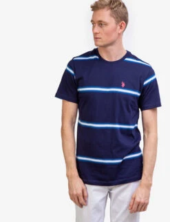 U.S. Polo Assn. OMBRE STRIPE JERSEY T-SHIRT -Modern Wear Shop 11A69319 CLNV 44632