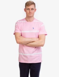 U.S. Polo Assn. OMBRE STRIPE JERSEY T-SHIRT -Modern Wear Shop 11A69319 ROSS 44441