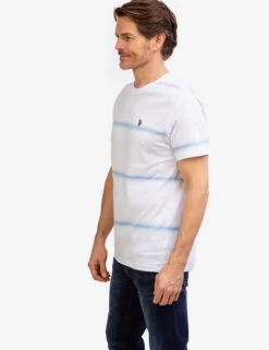 U.S. Polo Assn. OMBRE STRIPE JERSEY T-SHIRT -Modern Wear Shop 11A69319 WHIT 44624