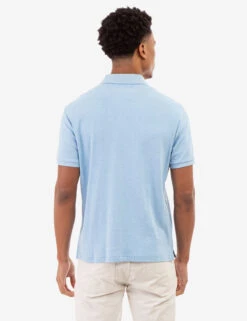 U.S. Polo Assn. INTERLOCK GINGHAM TRIM POLO SHIRT -Modern Wear Shop 11A71498 SFBH 82422