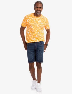 U.S. Polo Assn. TROPICAL PRINT JERSEY T-SHIRT -Modern Wear Shop 11A76904 GLOO 58224