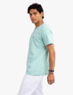U.S. Polo Assn. DITZY ALL OVER PRINT CREW NECK T-SHIRT -Modern Wear Shop 11A78304 JGHT 58891 1