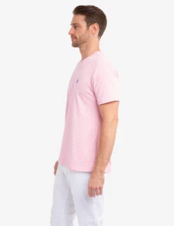 U.S. Polo Assn. DITZY ALL OVER PRINT CREW NECK T-SHIRT -Modern Wear Shop 11A78304 PKSH 58901 1