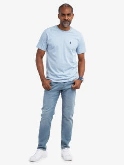 U.S. Polo Assn. DITZY ALL OVER PRINT CREW NECK T-SHIRT -Modern Wear Shop 11A78304 YLBH 58287