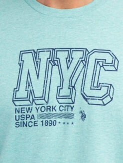 U.S. Polo Assn. NEW YORK GRAPHIC PRINT JERSEY T-SHIRT -Modern Wear Shop 11A79504 JGHT 58735