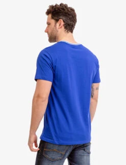 U.S. Polo Assn. TIPPED CREW NECK COLLAR T-SHIRT -Modern Wear Shop 11A79904 BLRF 6484