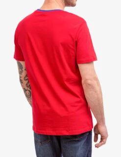 U.S. Polo Assn. TIPPED CREW NECK COLLAR T-SHIRT -Modern Wear Shop 11A79904 ERED 6744