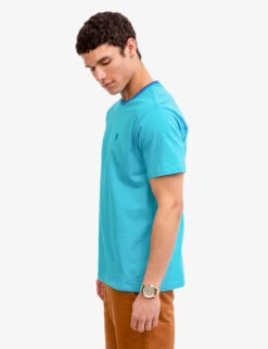 U.S. Polo Assn. TIPPED CREW NECK COLLAR T-SHIRT -Modern Wear Shop 11A79904 SCBL 6685