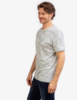 U.S. Polo Assn. SPACE DYE JERSEY T-SHIRT -Modern Wear Shop 11A80119 BLCK 44668