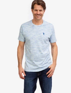 U.S. Polo Assn. SPACE DYE JERSEY T-SHIRT -Modern Wear Shop 11A80119 CALB 44557