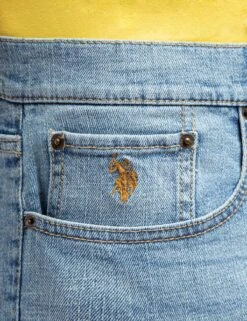 U.S. Polo Assn. 5 POCKET ATHLETIC FIT JEANS -Modern Wear Shop 11A901PT LTST 54313