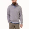 U.S. Polo Assn. 1/4 ZIP YARN DYE STRIPE MOCK NECK PULLOVER 1 U.S. Polo Assn. 1/4 ZIP YARN DYE STRIPE MOCK NECK PULLOVER -Modern Wear Shop 11A9218J HGRY 1661