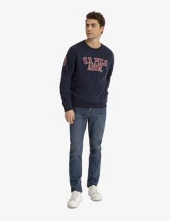 U.S. POLO ASSN. FRENCH TERRY APPLIQUE PULLOVER -Modern Wear Shop 11A93187 CLNV 2976