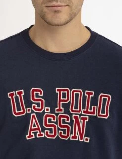 U.S. POLO ASSN. FRENCH TERRY APPLIQUE PULLOVER -Modern Wear Shop 11A93187 CLNV 2984