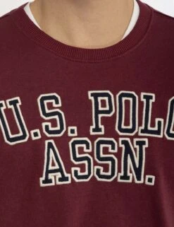 U.S. POLO ASSN. FRENCH TERRY APPLIQUE PULLOVER -Modern Wear Shop 11A93187 MNBR 3203