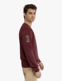 U.S. POLO ASSN. FRENCH TERRY APPLIQUE PULLOVER -Modern Wear Shop 11A93187 MNBR 3205