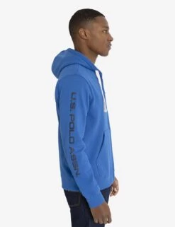 U.S. POLO ASSN. SOLID FLEECE FULL ZIP HOODIE -Modern Wear Shop 11A9358J LAPB 1431