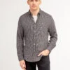 U.S. Polo Assn. PLAID HEATHERED TWILL LONG SLEEVE SHIRT