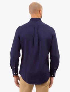 U.S. Polo Assn. COLORBLOCK PEACHED TWILL LONG SLEEVE SHIRT -Modern Wear Shop 11A973XR CLNV 82128