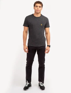 U.S. Polo Assn. POLKA DOT JERSEY T-SHIRT 29 U.S. Polo Assn. POLKA DOT JERSEY T-SHIRT -Modern Wear Shop 11C01704 BKHT 68815