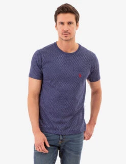 U.S. Polo Assn. POLKA DOT JERSEY T-SHIRT 36 U.S. Polo Assn. POLKA DOT JERSEY T-SHIRT -Modern Wear Shop 11C01704 DDBH 82198