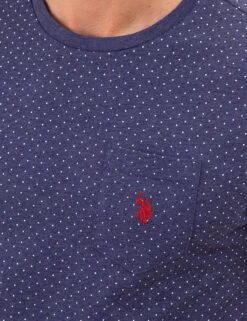 U.S. Polo Assn. POLKA DOT JERSEY T-SHIRT 37 U.S. Polo Assn. POLKA DOT JERSEY T-SHIRT -Modern Wear Shop 11C01704 DDBH 82203